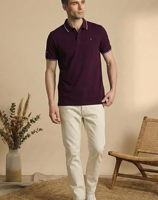 Polo Neck T-Shirt